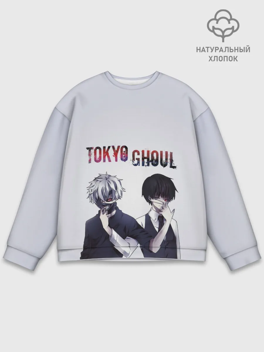 Мужской свитшот базовый / Токийский гуль