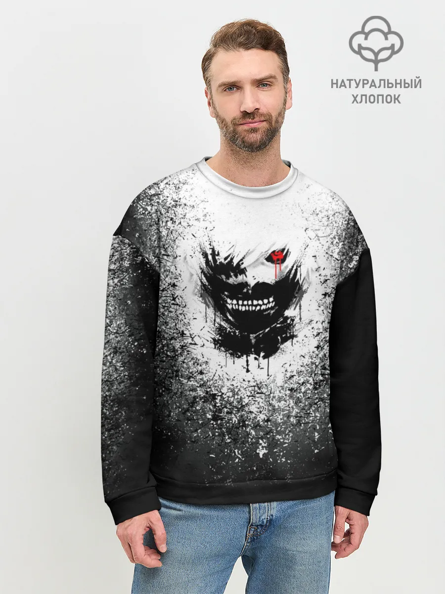 Мужской свитшот базовый / Токийский гуль