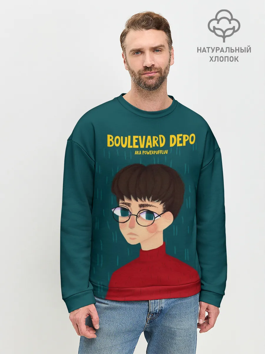 Мужской свитшот базовый / Boulevard Depo / Powerpuff Luv