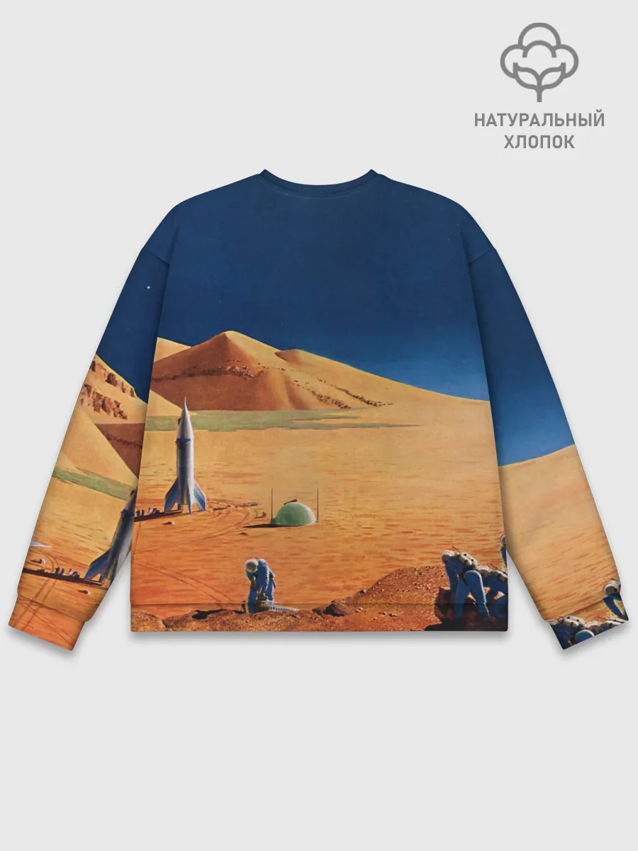 Мужской свитшот базовый / NASA on Mars
