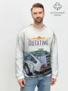 Мужской свитшот базовый / De Lorean Outatime