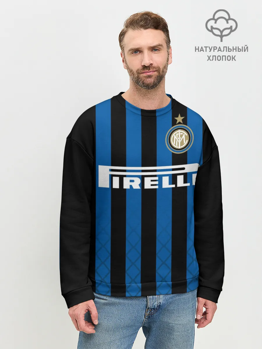 Мужской свитшот базовый / Икарди Интер 18-19
