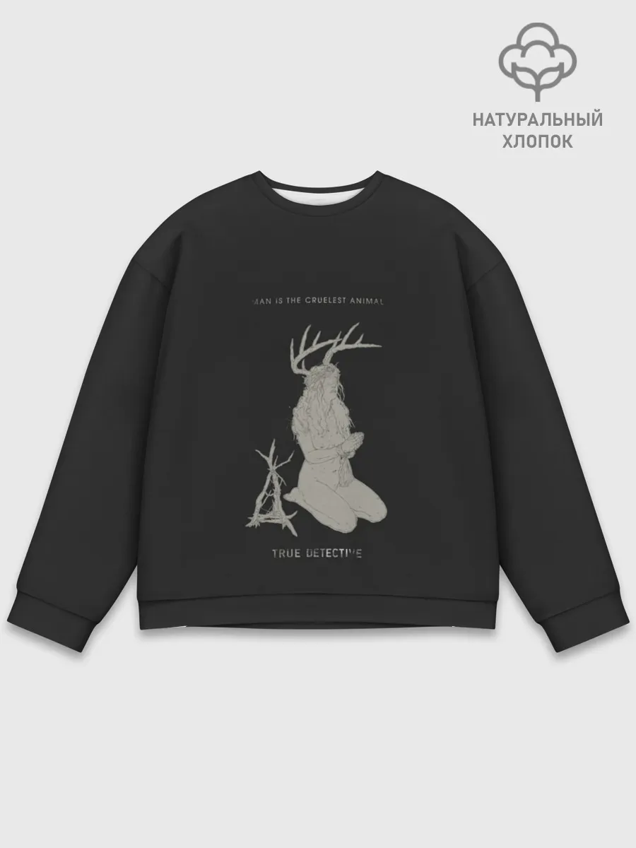 Мужской свитшот базовый / TRUE DETECTIVE