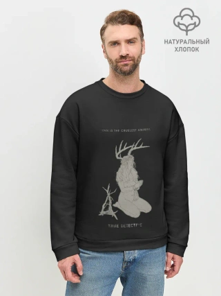 Мужской свитшот базовый / TRUE DETECTIVE