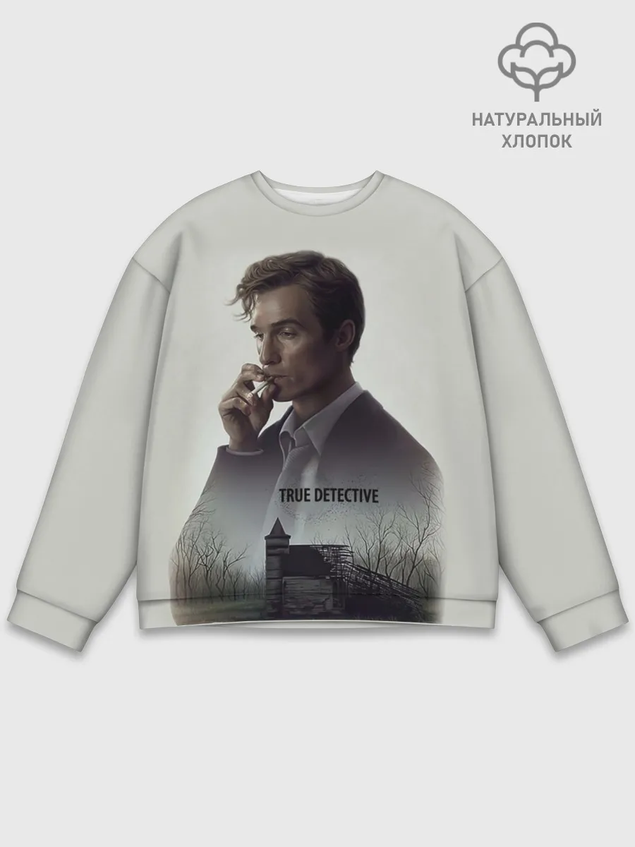 Мужской свитшот базовый / True Detective
