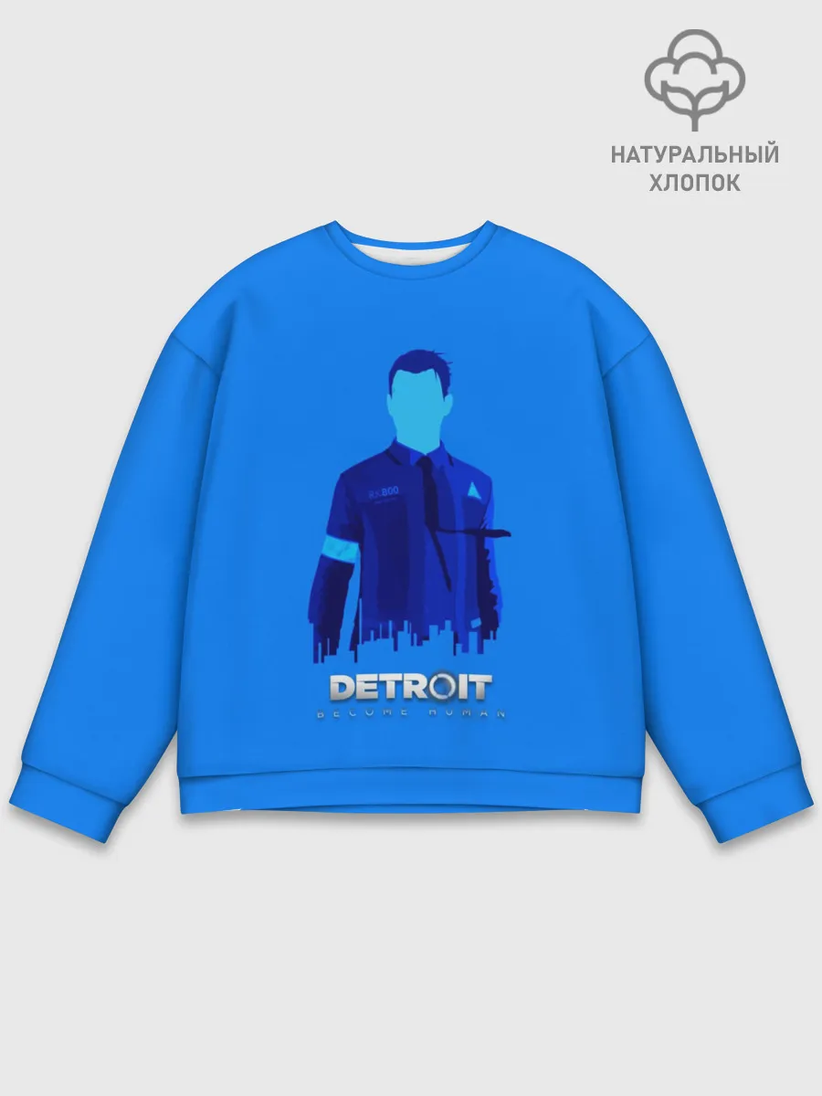 Мужской свитшот базовый / Detroit:become human