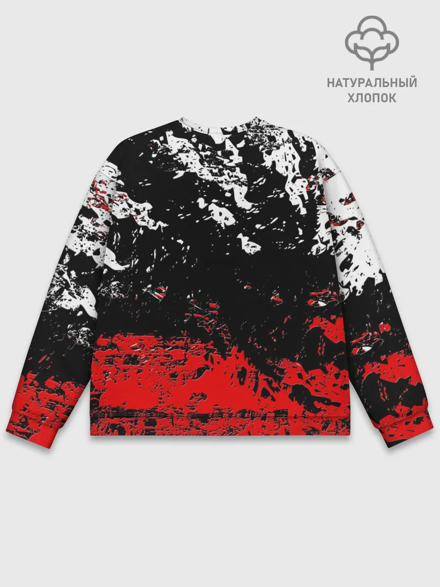 Мужской свитшот базовый / БРЫЗГИ КРАСОК