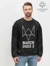Мужской свитшот базовый / WATCH DOGS 2