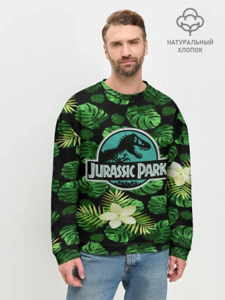 Мужской свитшот базовый / Мир юрского периода