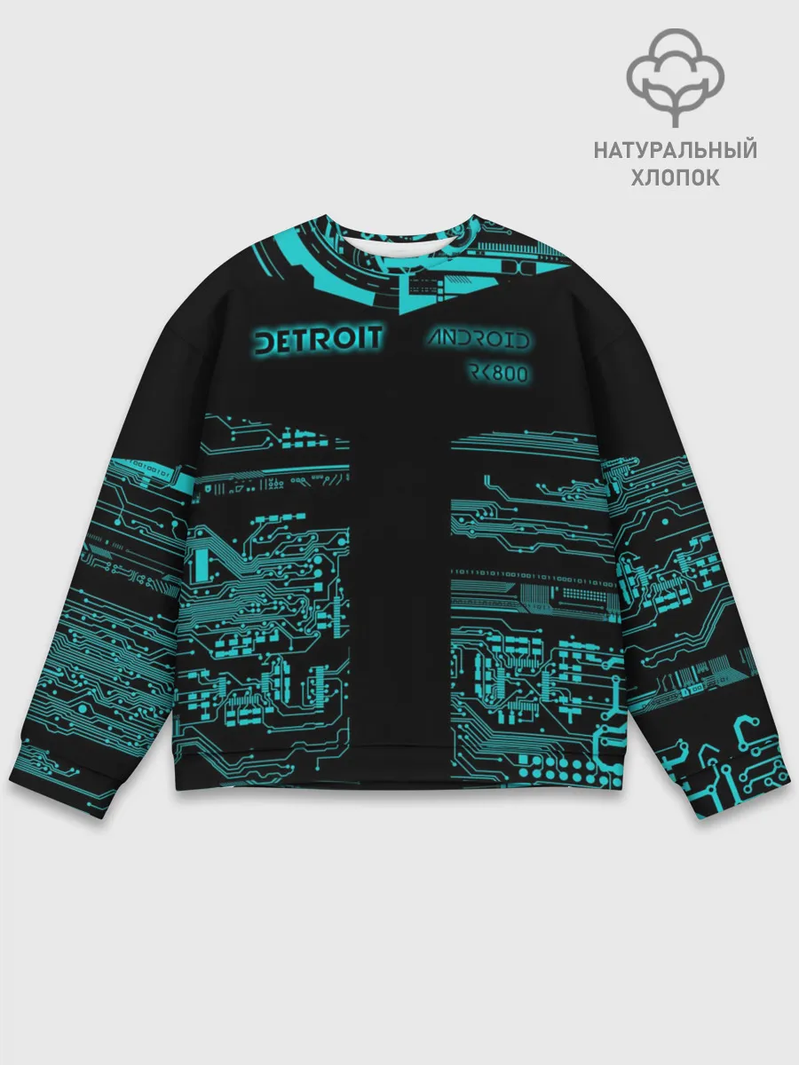 Мужской свитшот базовый / Detroit become human