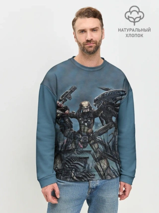 Мужской свитшот базовый / Фильм Хищник