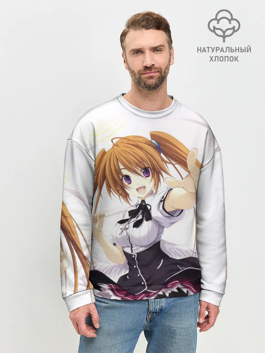 Мужской свитшот базовый / Ирина Шидо | High School DxD
