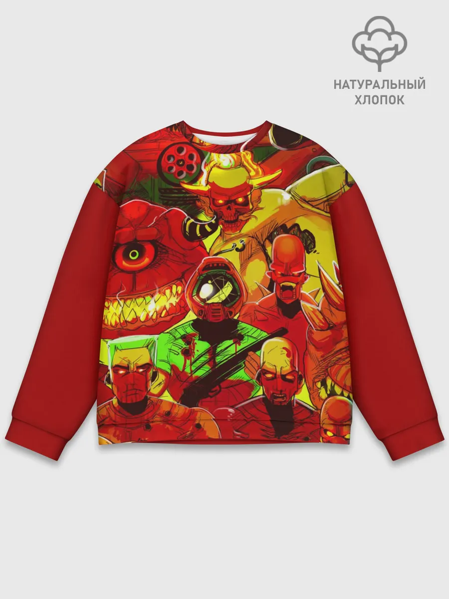 Мужской свитшот базовый / DOOM