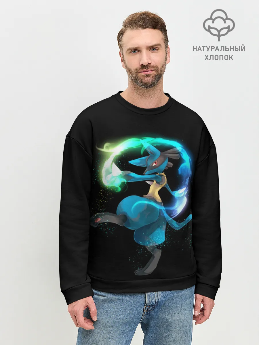 Мужской свитшот базовый / Pokemon art