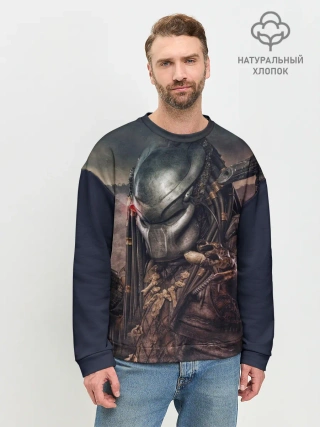 Мужской свитшот базовый / Хищник | Predator