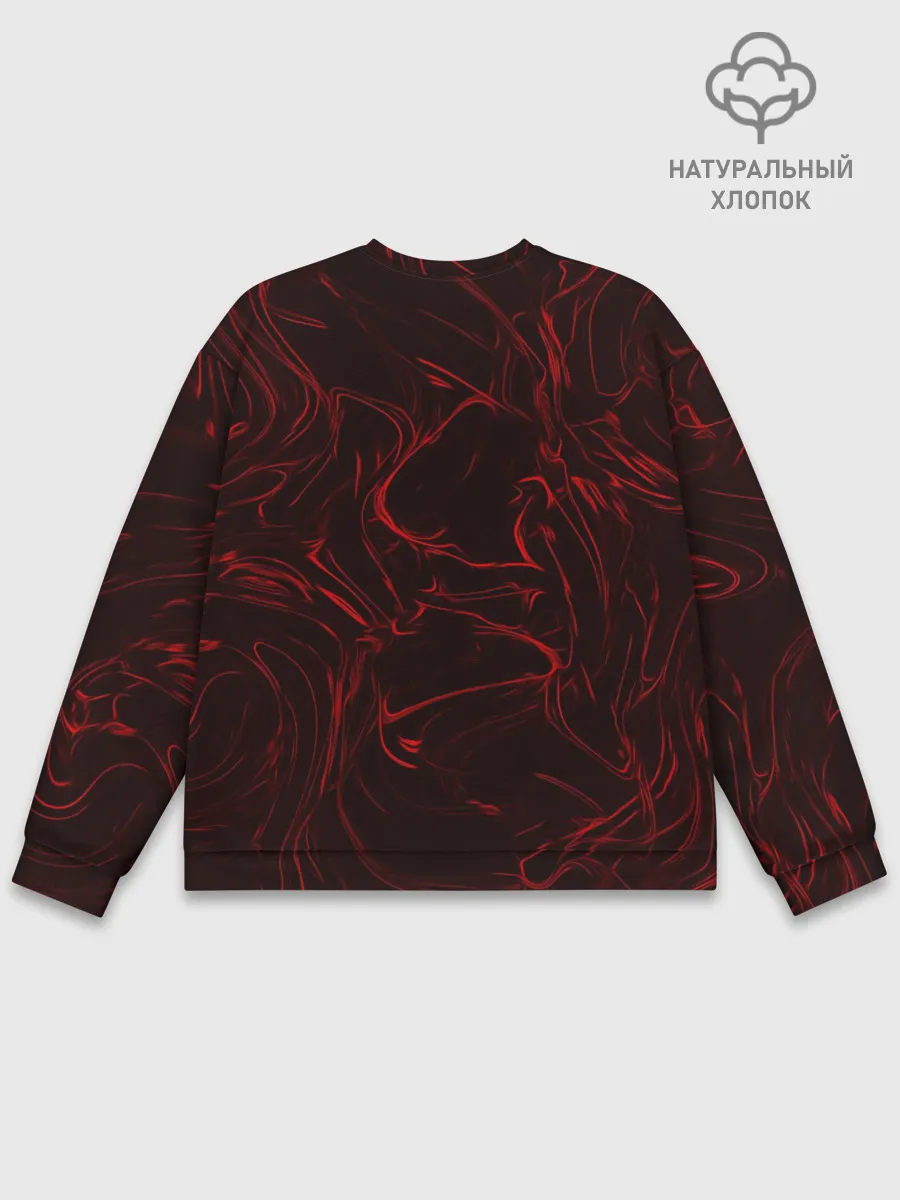 Мужской свитшот базовый / Кровавые разводы