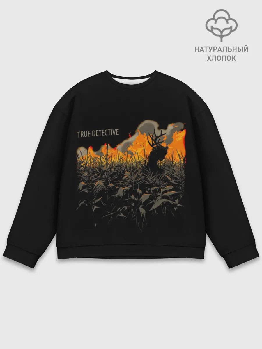 Мужской свитшот базовый / True Detective