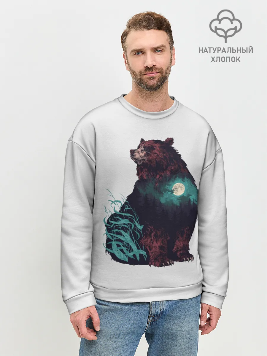 Мужской свитшот базовый / Дух природы