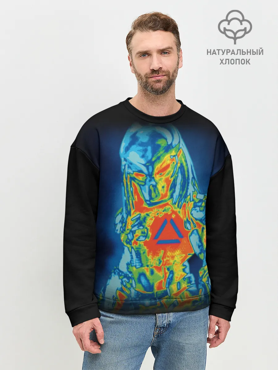 Мужской свитшот базовый / PREDATOR | ХИЩНИК