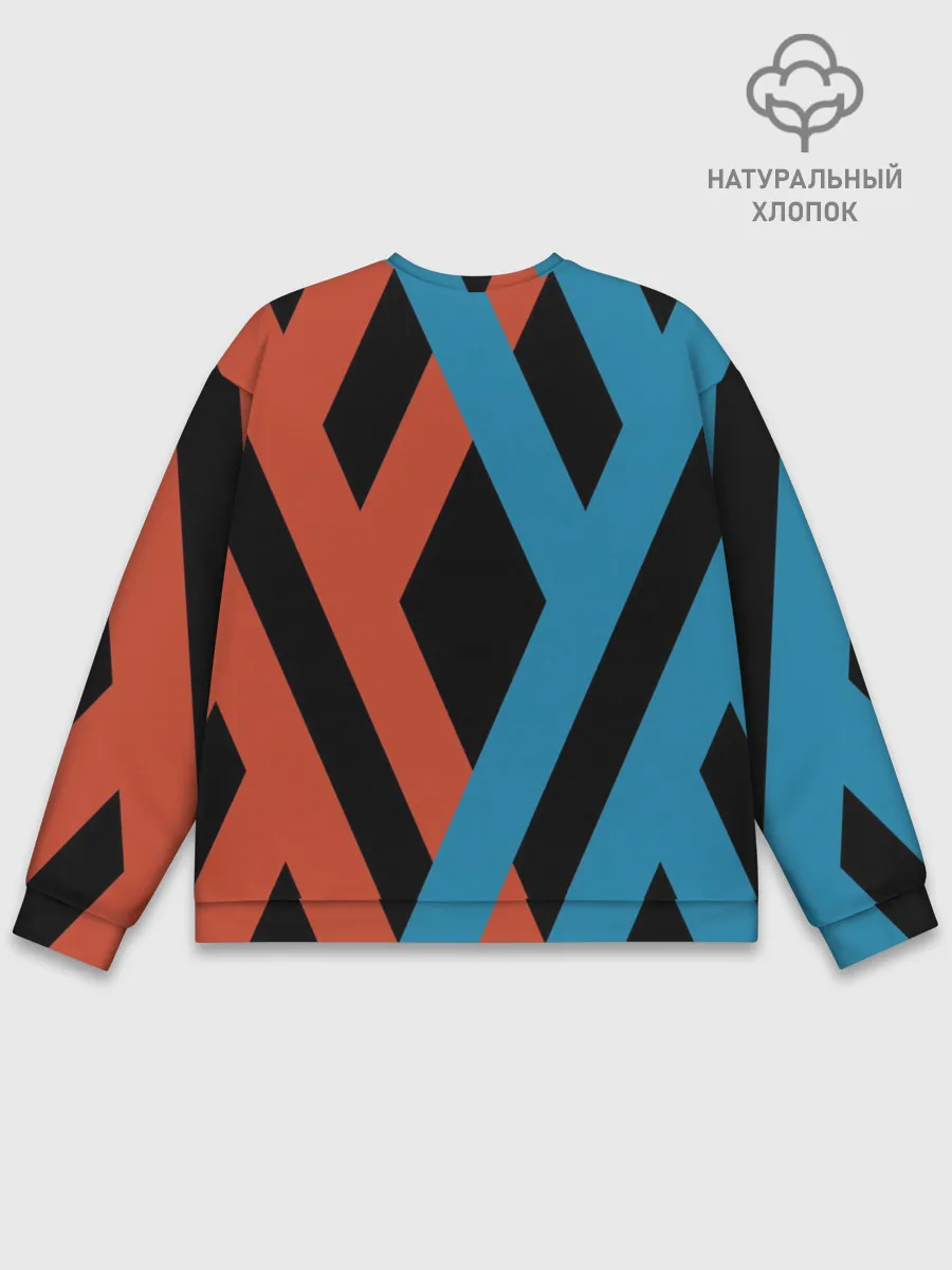 Мужской свитшот базовый / two XX on black