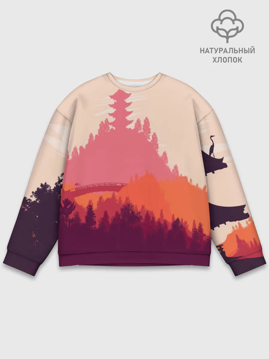 Мужской свитшот базовый / Firewatch