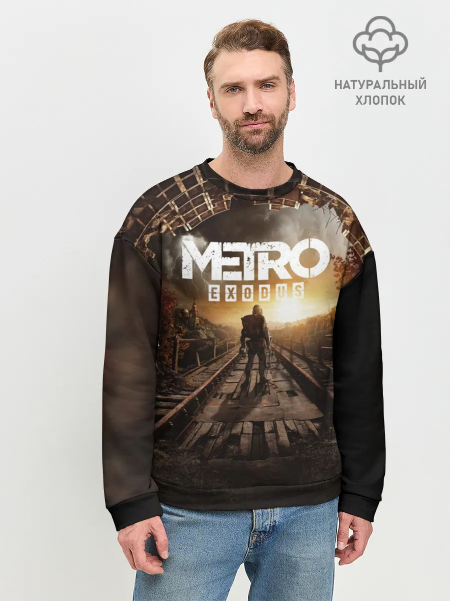 Мужской свитшот базовый / METRO EXODUS | МЕТРО ИСХОД