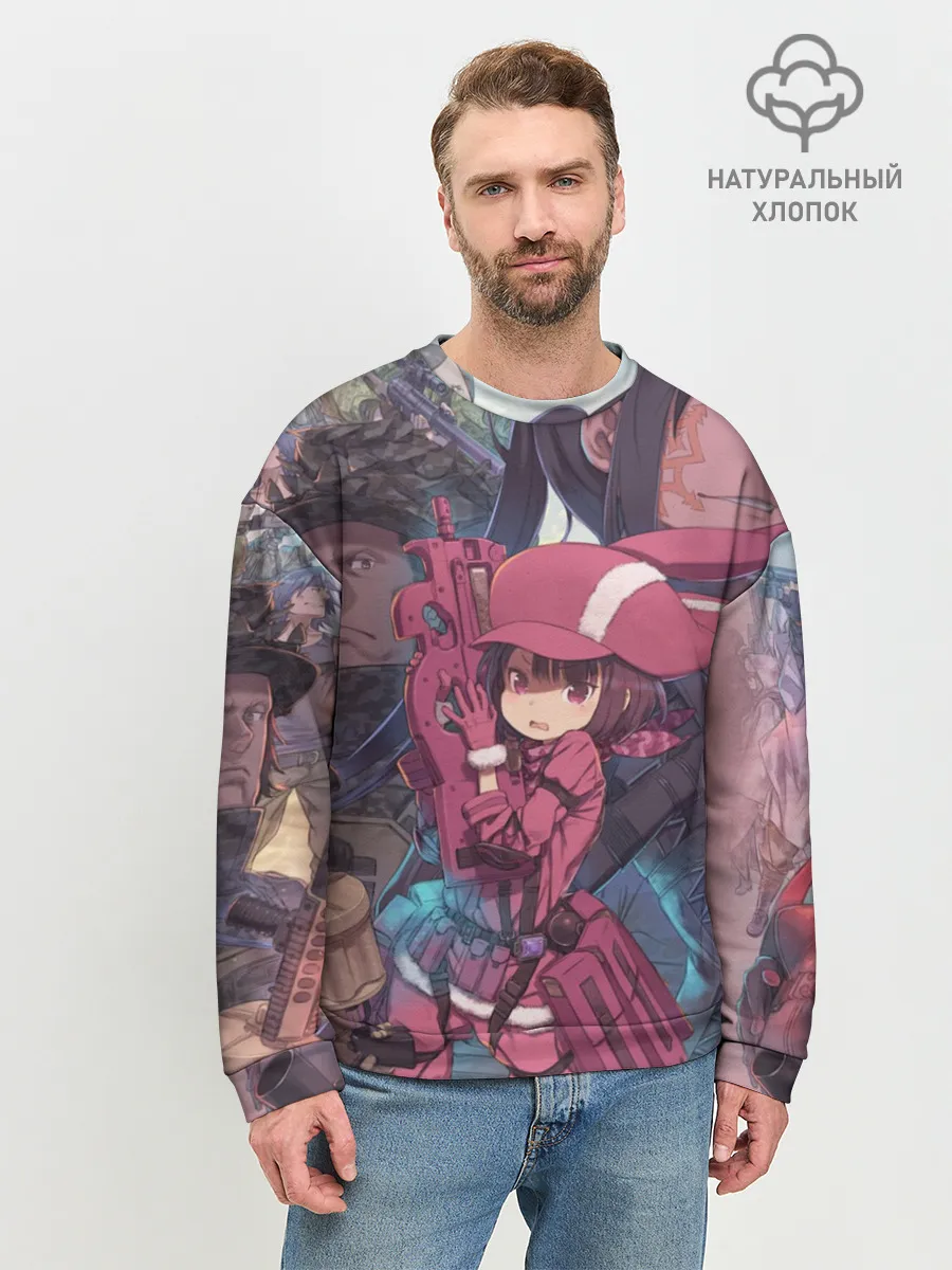 Мужской свитшот базовый / Призрачная пуля