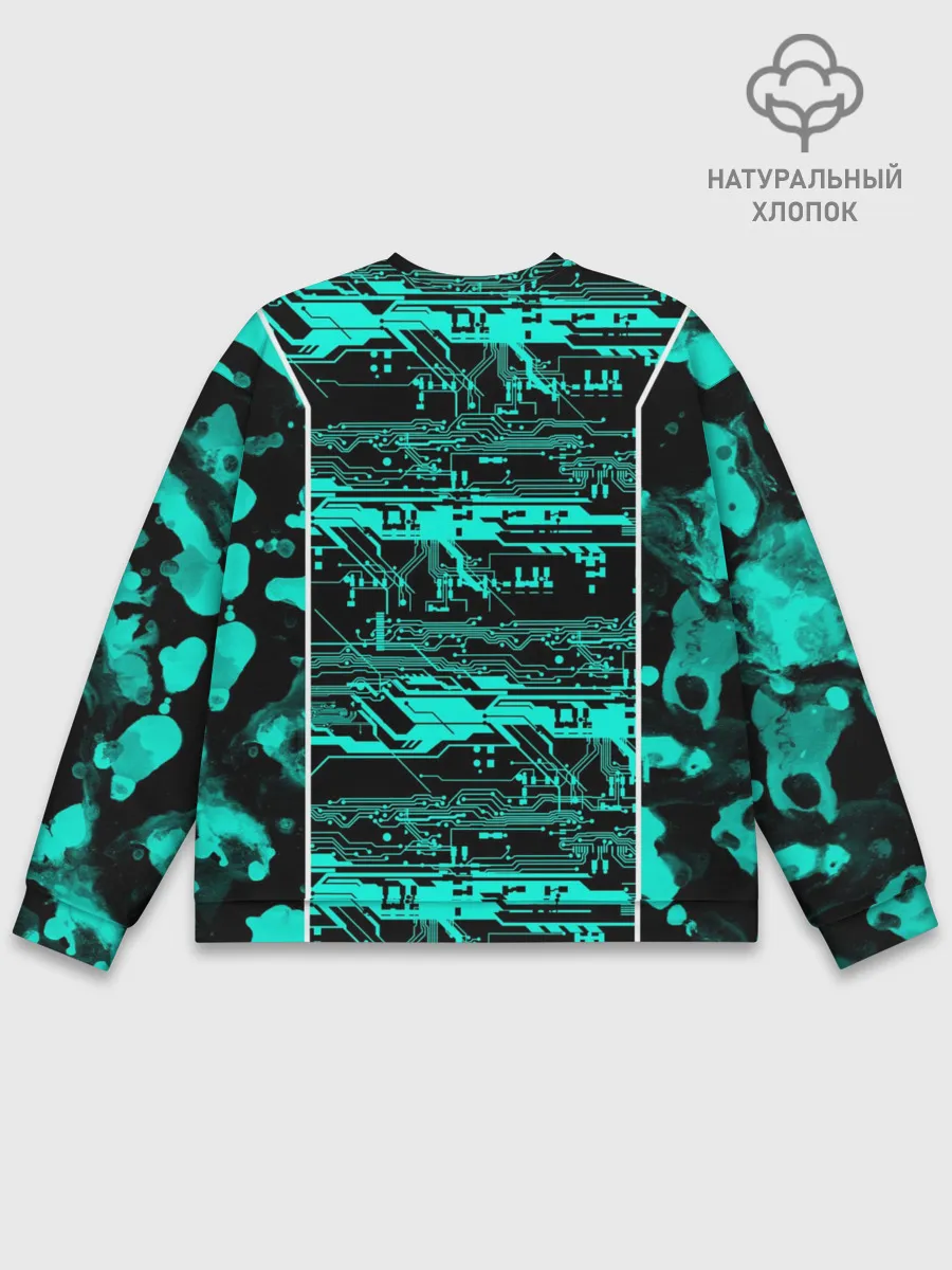 Мужской свитшот базовый / Detroit: AM I ALIVE?