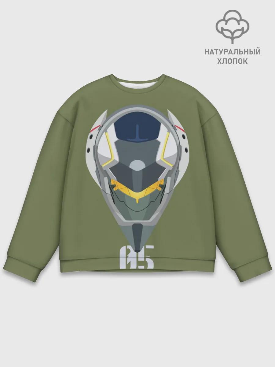 Мужской свитшот базовый / Евангелион