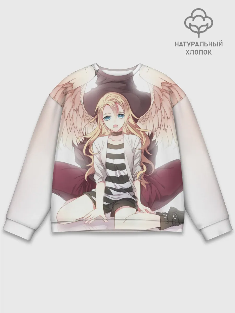 Мужской свитшот базовый / Рейчел ангел