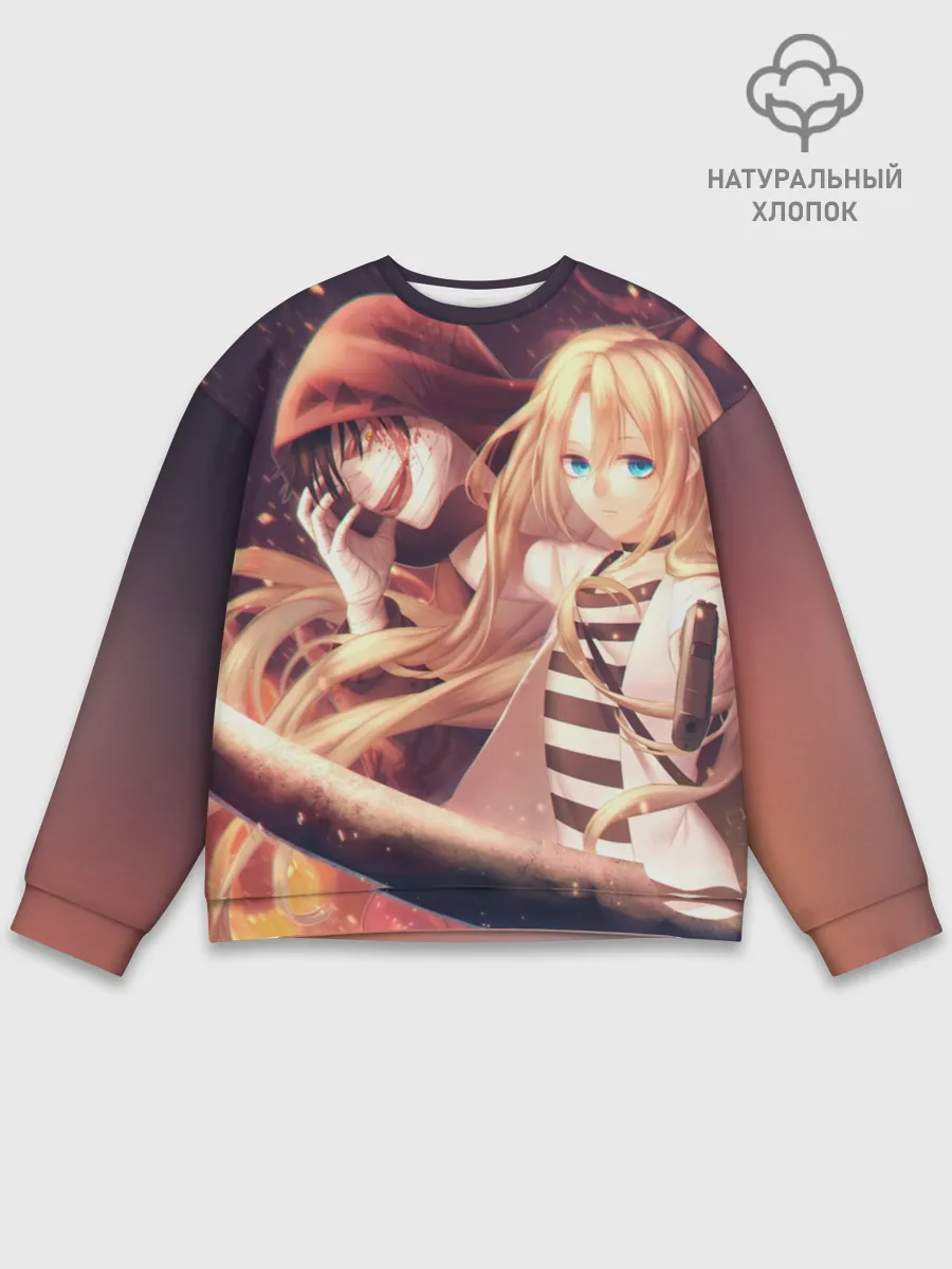 Мужской свитшот базовый / Satsuriku no Tenshi