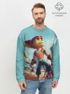 Мужской свитшот базовый / Ratchet and Clank
