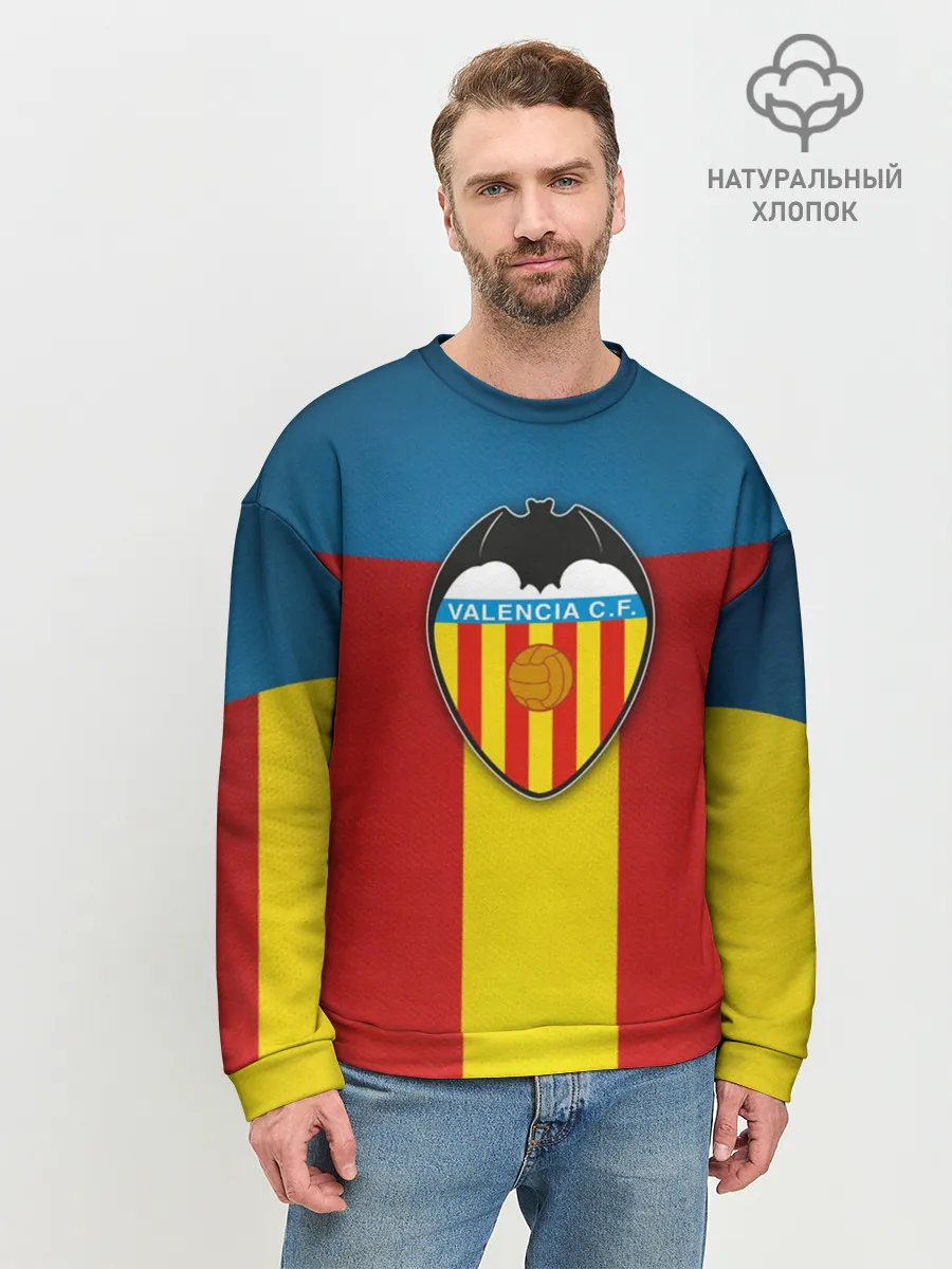 Мужской свитшот базовый / Валенсия ФК