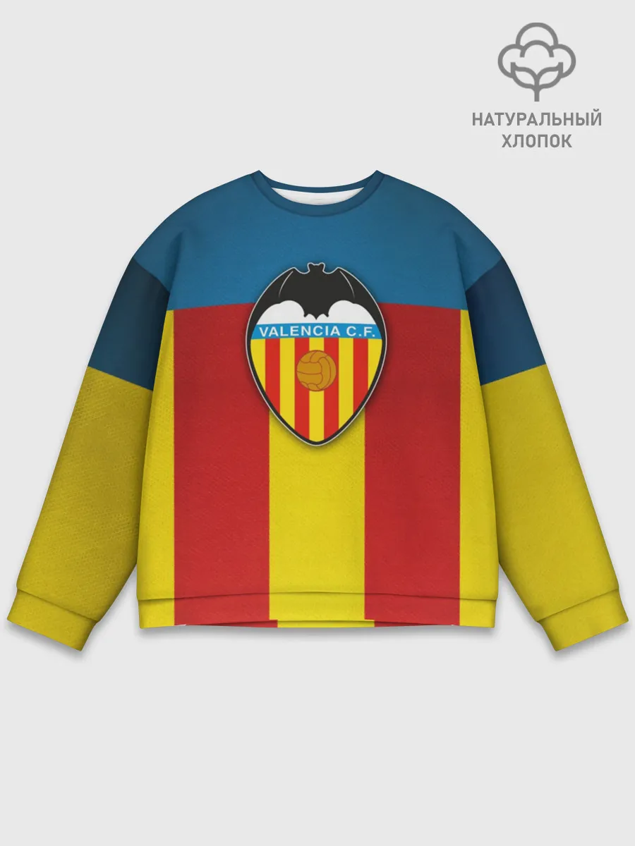 Мужской свитшот базовый / Валенсия ФК