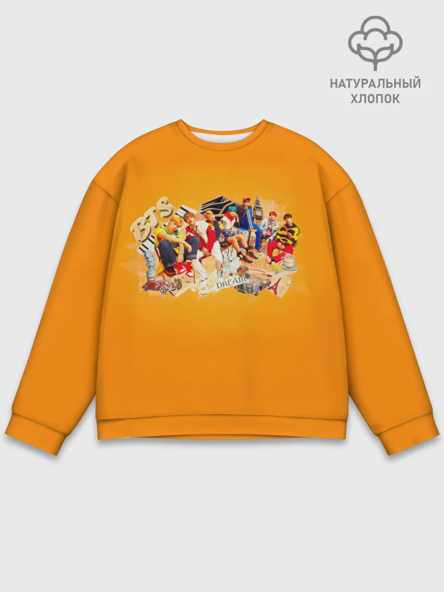 Мужской свитшот базовый / BTS