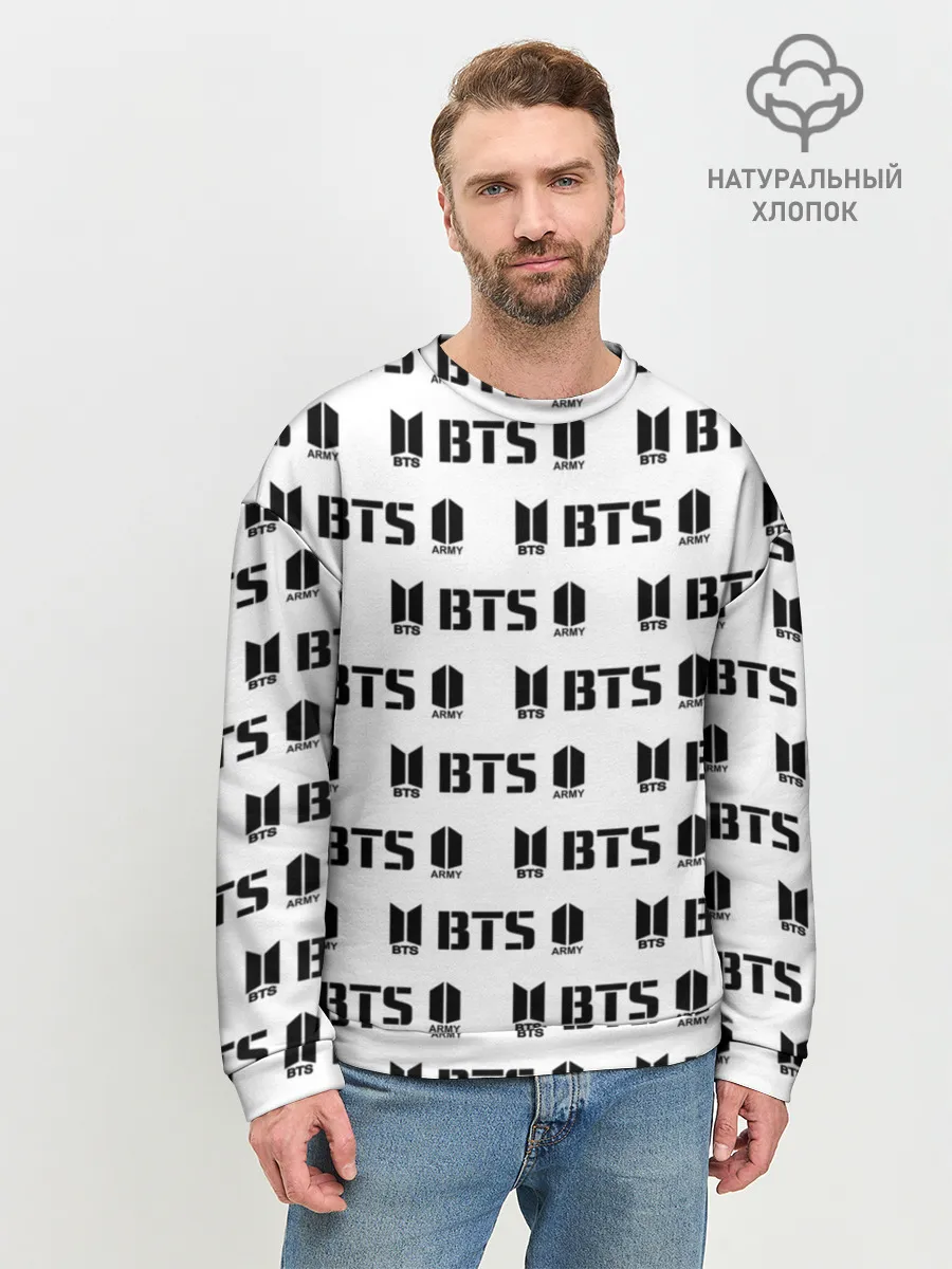 Мужской свитшот базовый / BTS