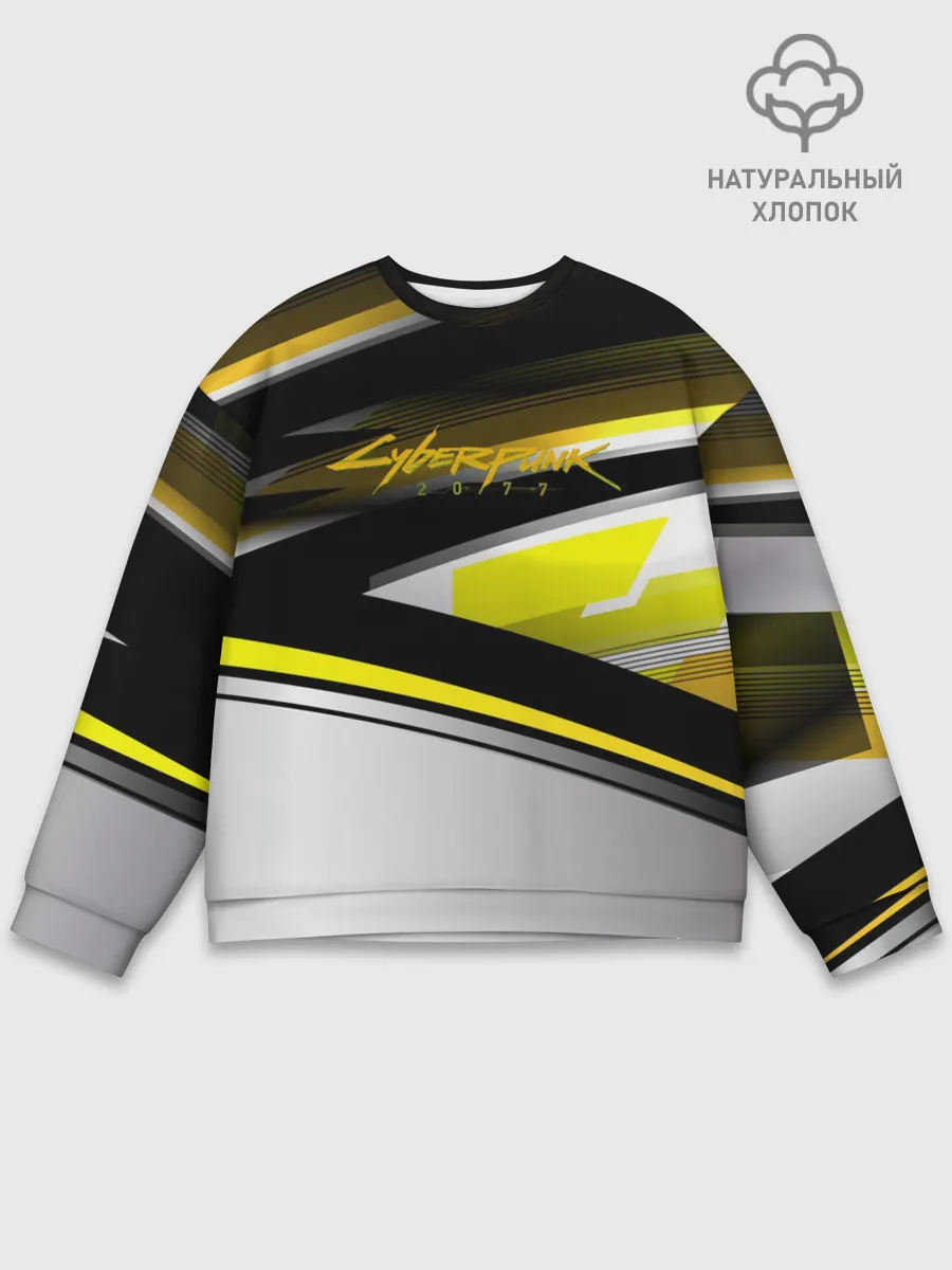 Мужской свитшот базовый / CyberPunk 2077