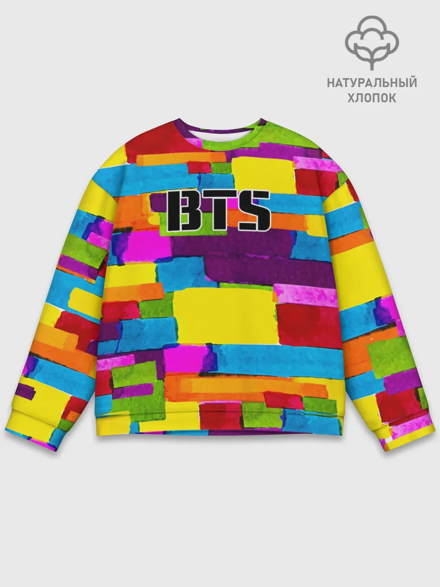 Мужской свитшот базовый / BTS