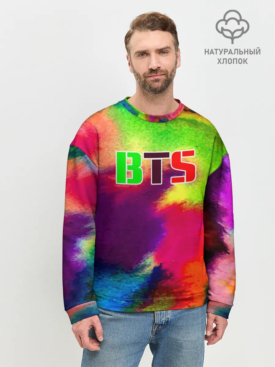 Мужской свитшот базовый / BTS