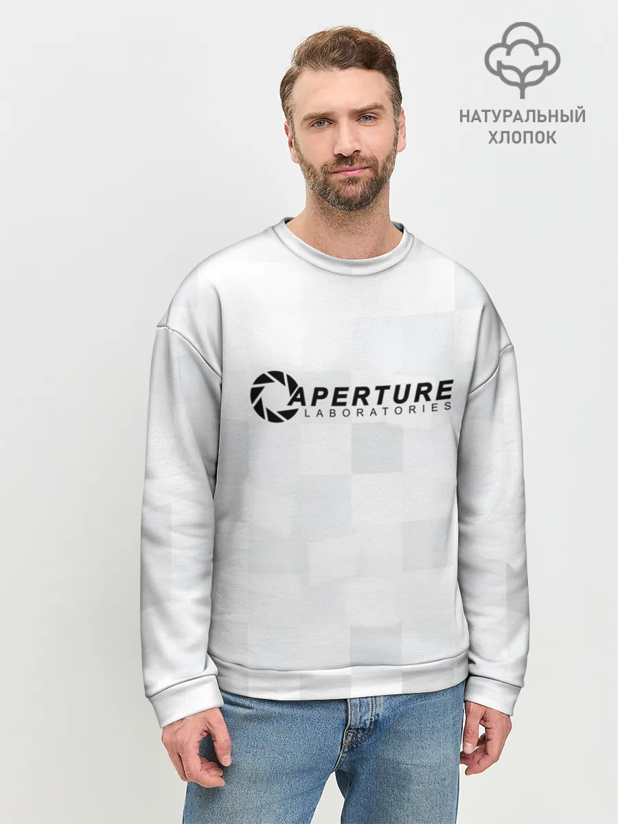 Мужской свитшот базовый / Aperture Labs