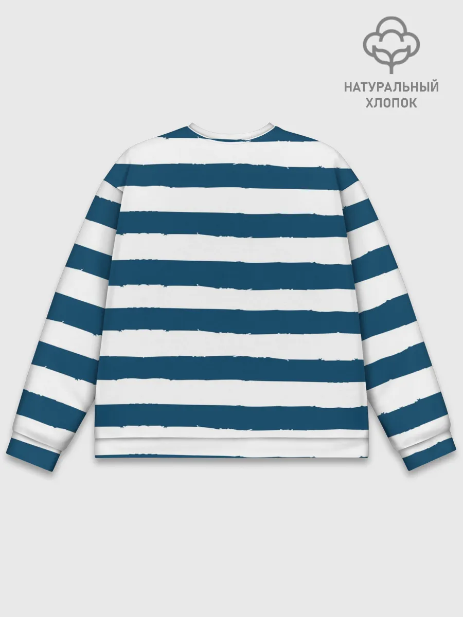 Мужской свитшот базовый / в спокойном море плохие моряки