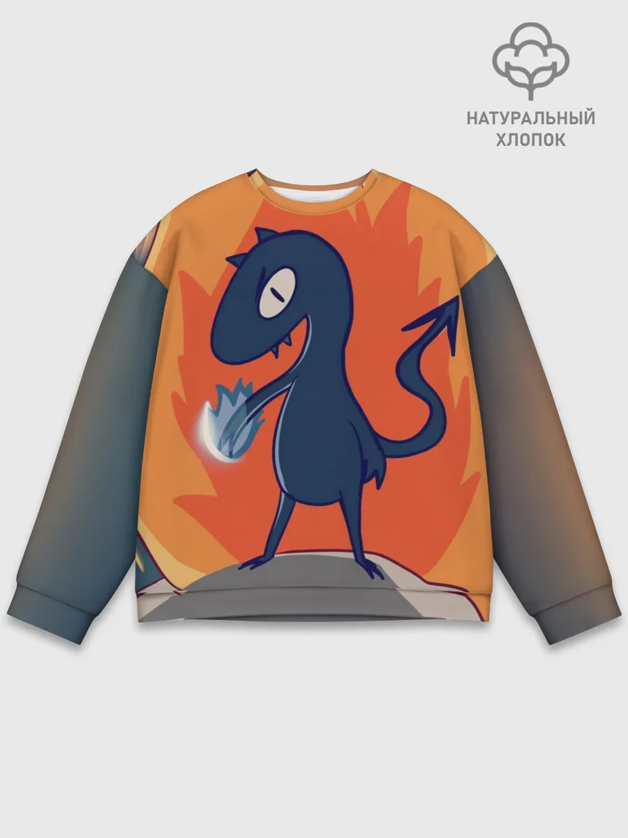 Мужской свитшот базовый / Люси