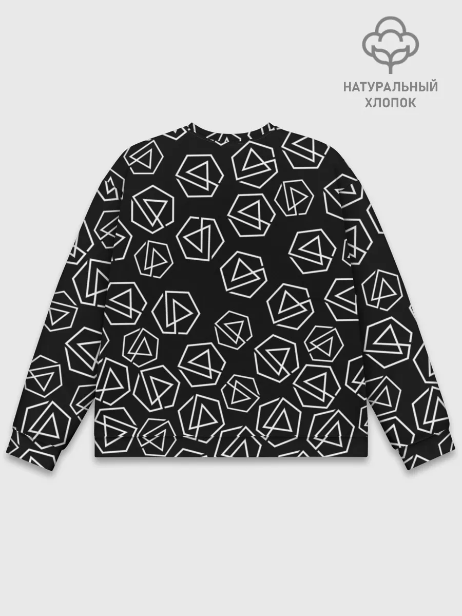 Мужской свитшот базовый / LINKIN PARK PATTERN
