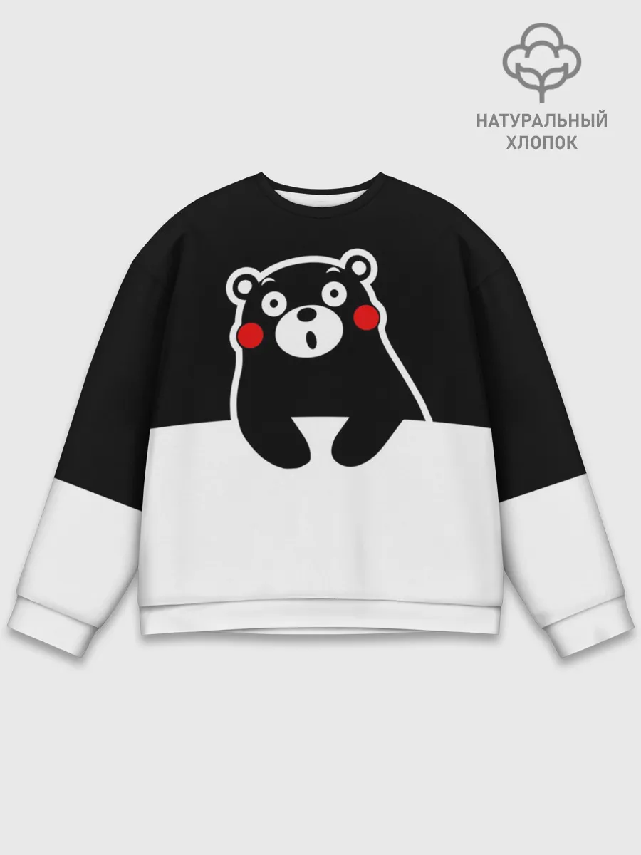 Мужской свитшот базовый / Kumamon повис