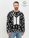 Мужской свитшот базовый / BTS