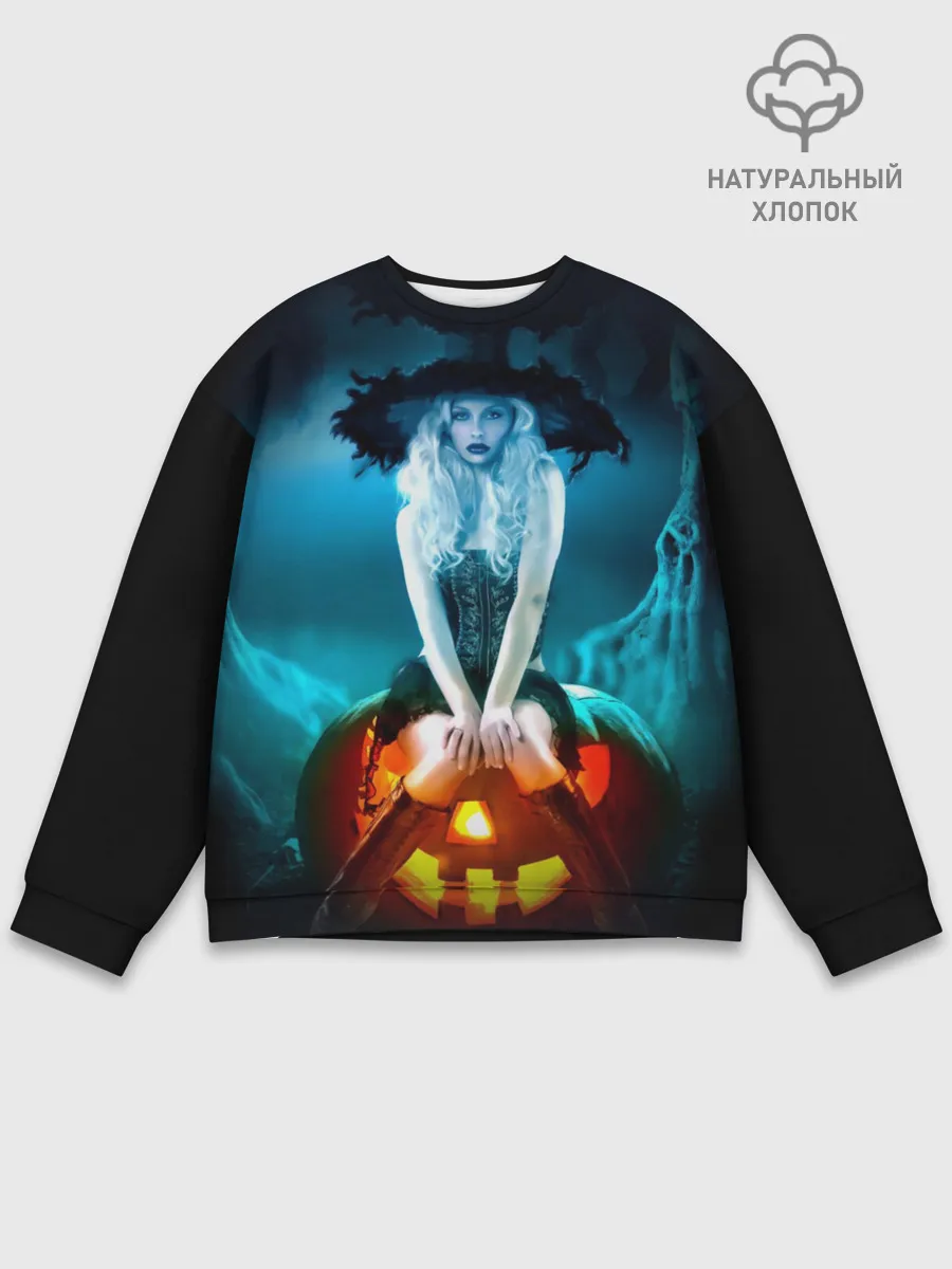 Мужской свитшот базовый / Ведьма
