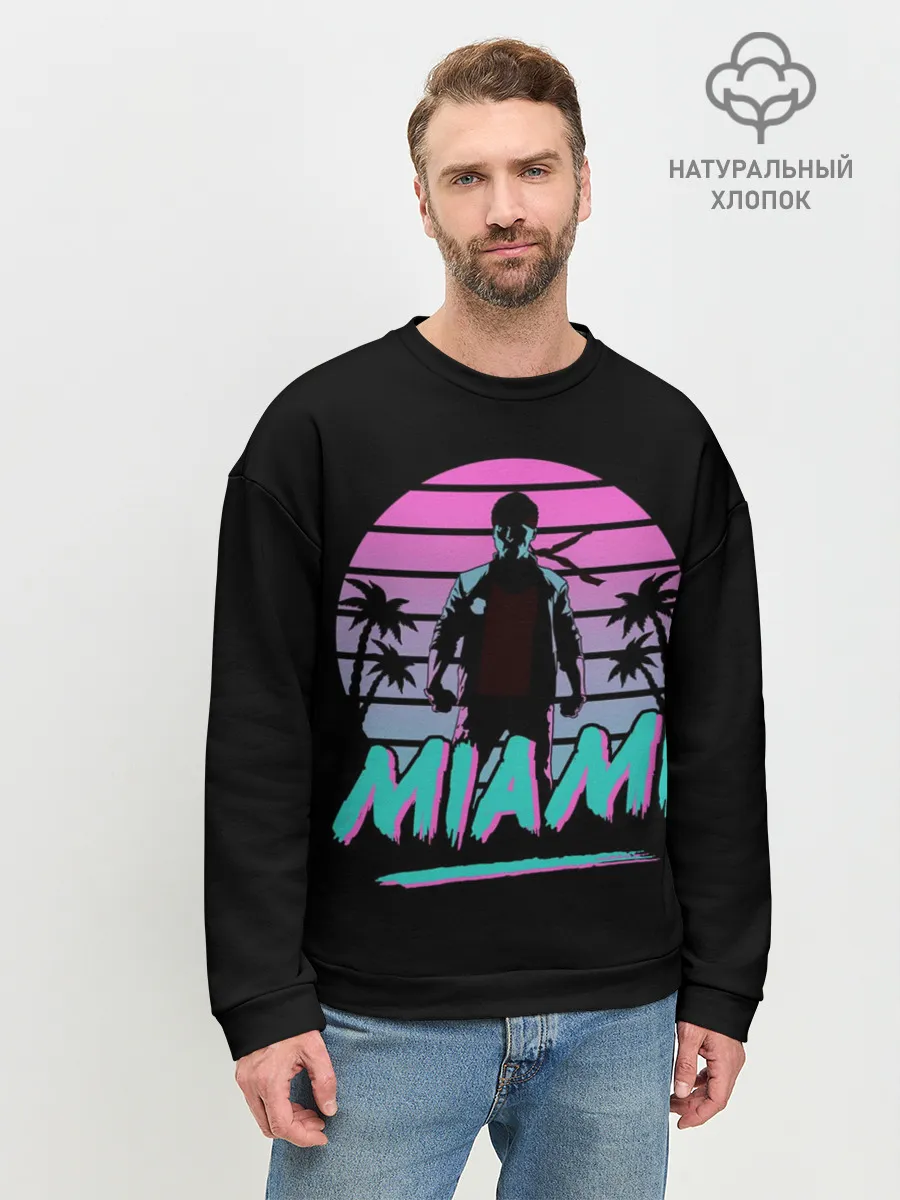 Мужской свитшот базовый / Майами