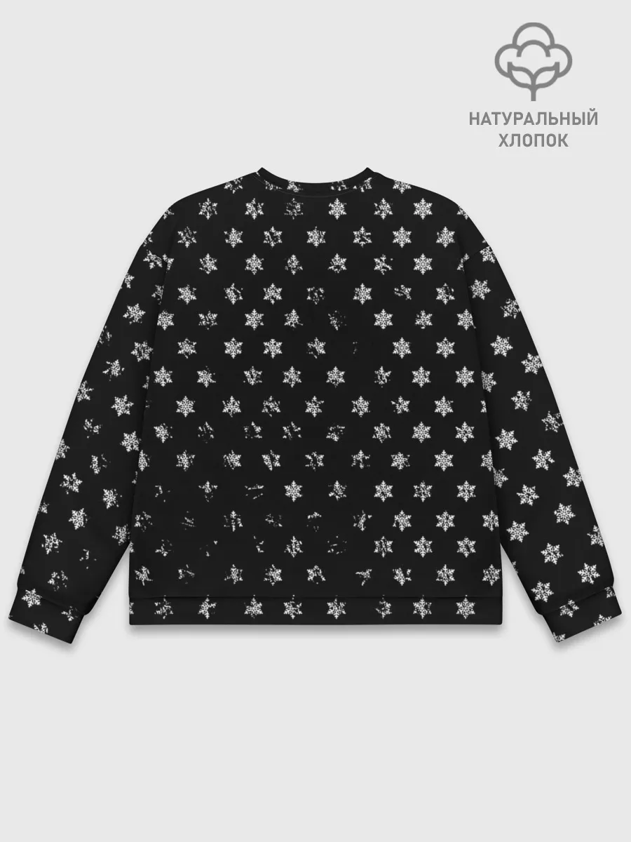 Мужской свитшот базовый / ВЕДЬМАК НОВОГОДНИЙ