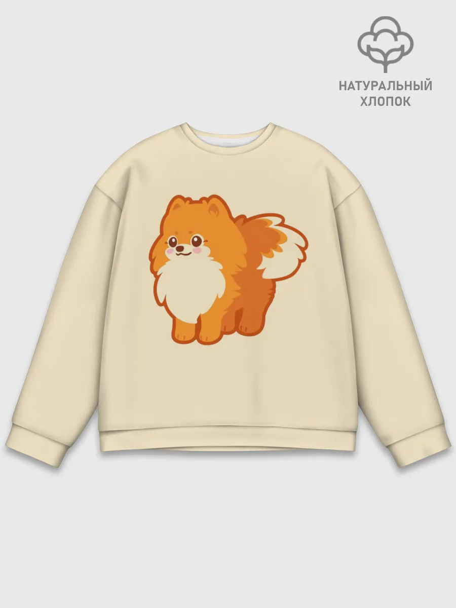 Мужской свитшот базовый / Шпиц