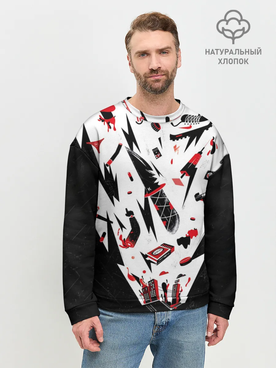 Мужской свитшот базовый / Кровосток